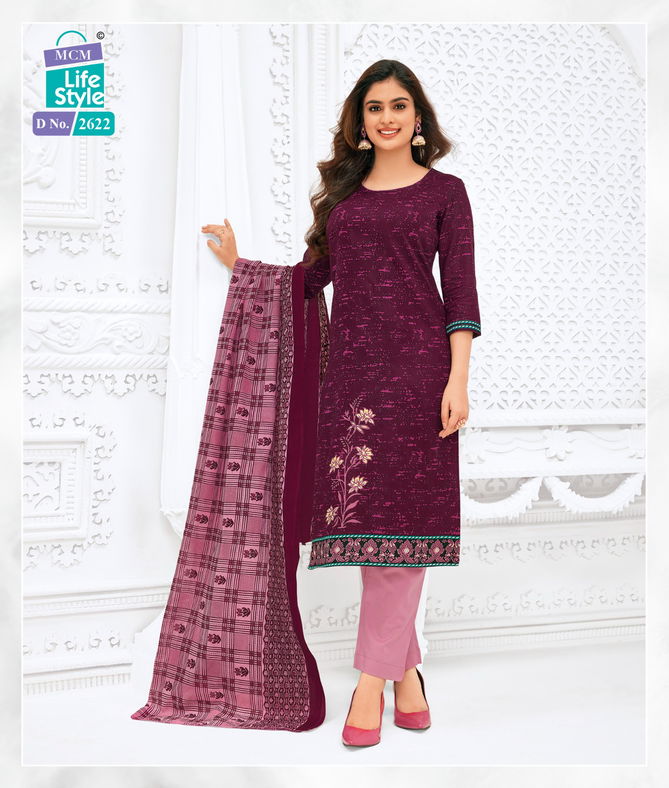 Priyalaxmi Vol 26 By Mcm Printed Cotton Dress Material
